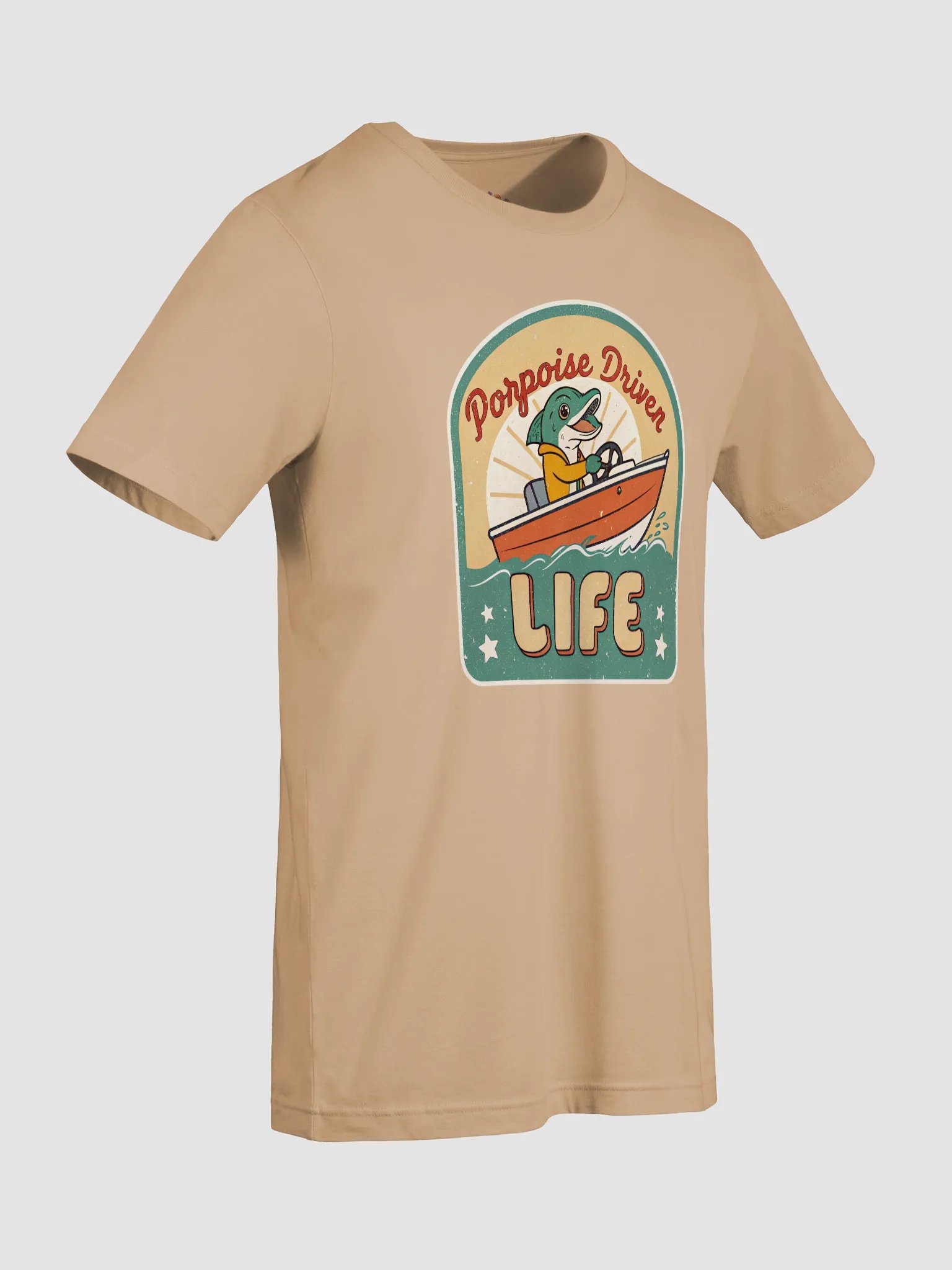 Porpoise Driven Vintage T-Shirt product image (5)