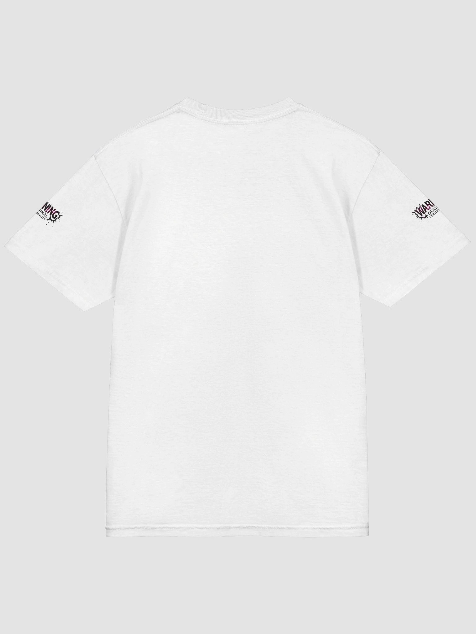 Warning Original Personality Cotton T-Shirt - Warning Original Personality product image (98)