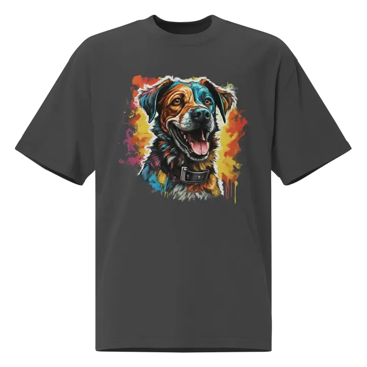 Vibrant Canine Bliss Faded T-Shirt product image (1)