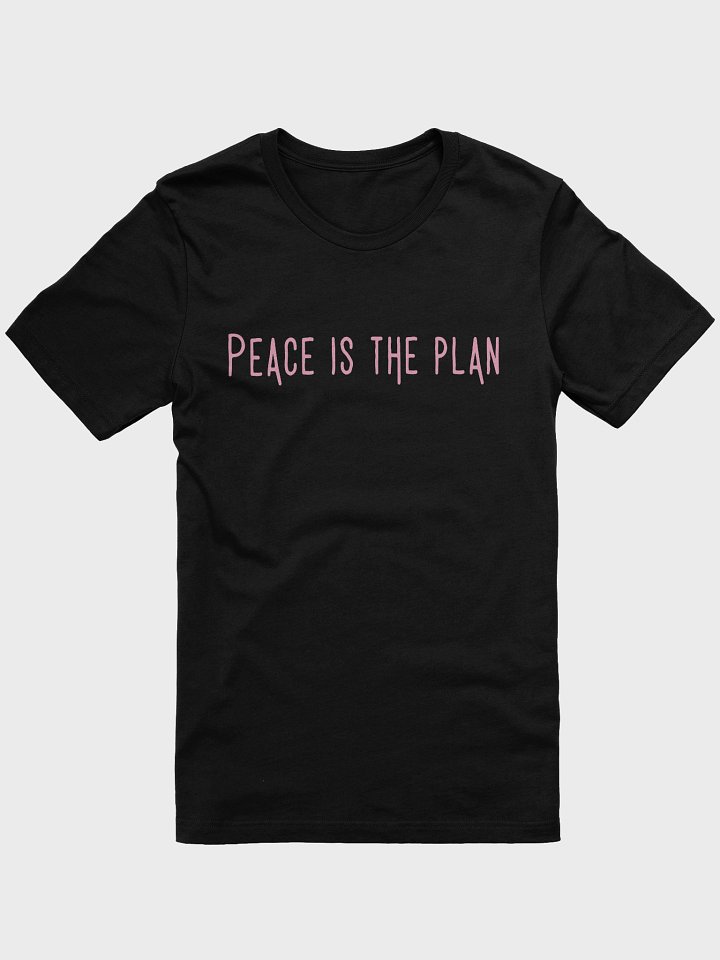 Peace Is The Plan Soft Tshirt product image (1)