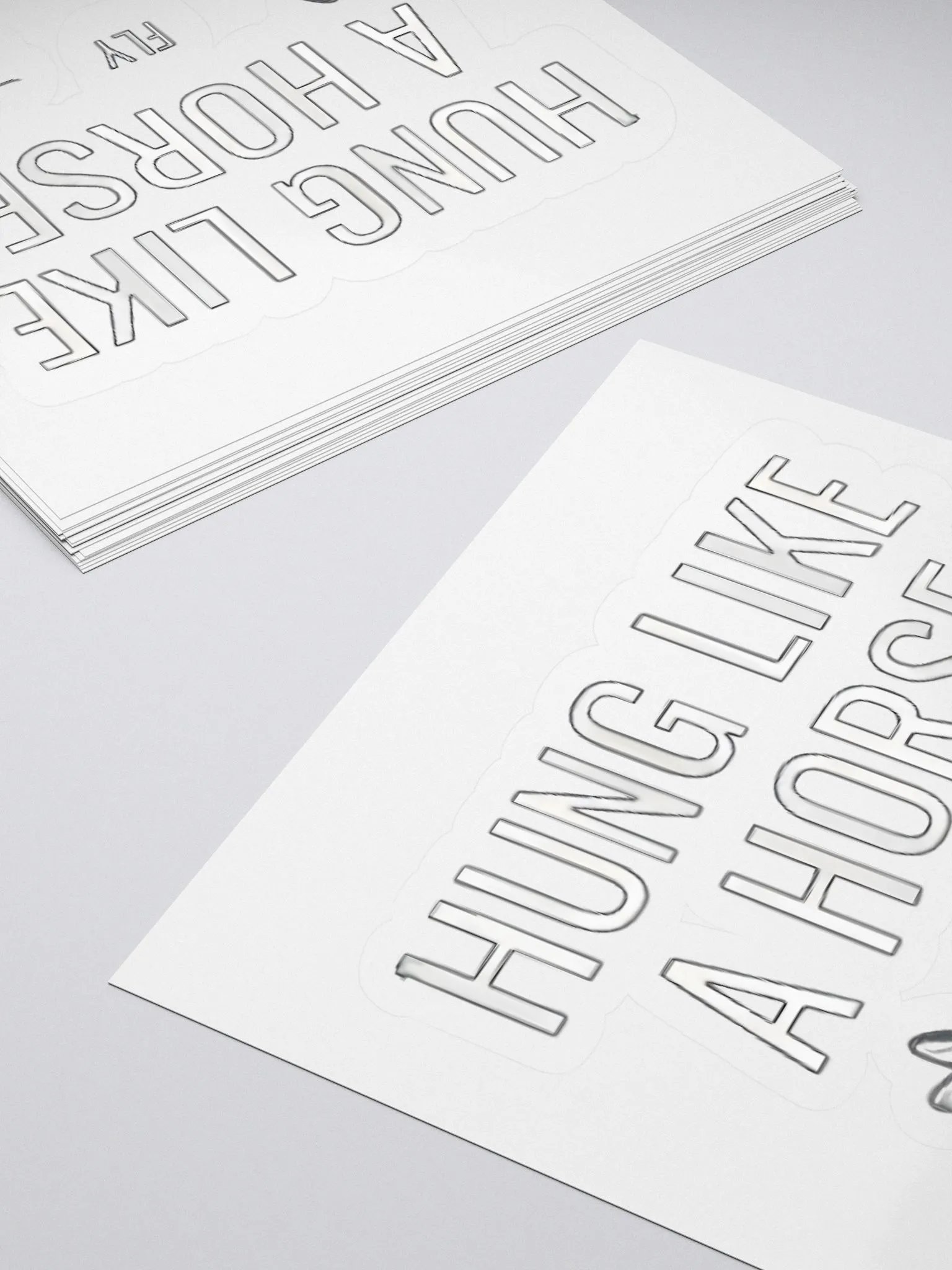 Hung Like A Horse Fly Sticker product image (4)