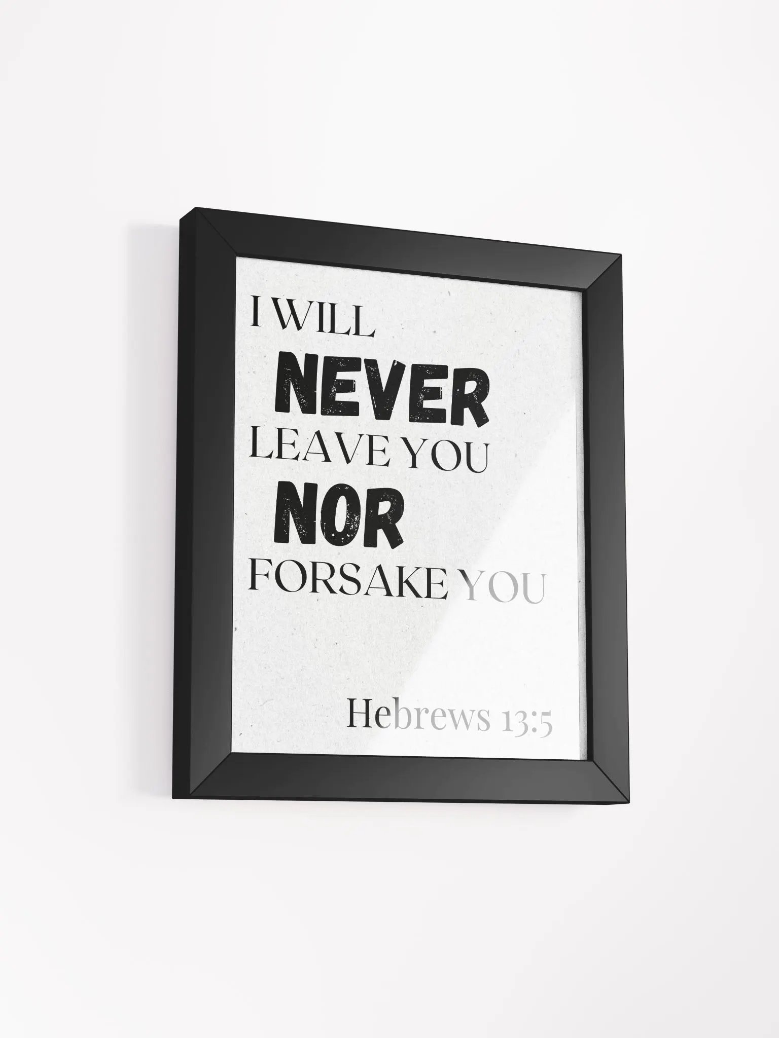 Never Forsake Me Matte Poster product image (2)
