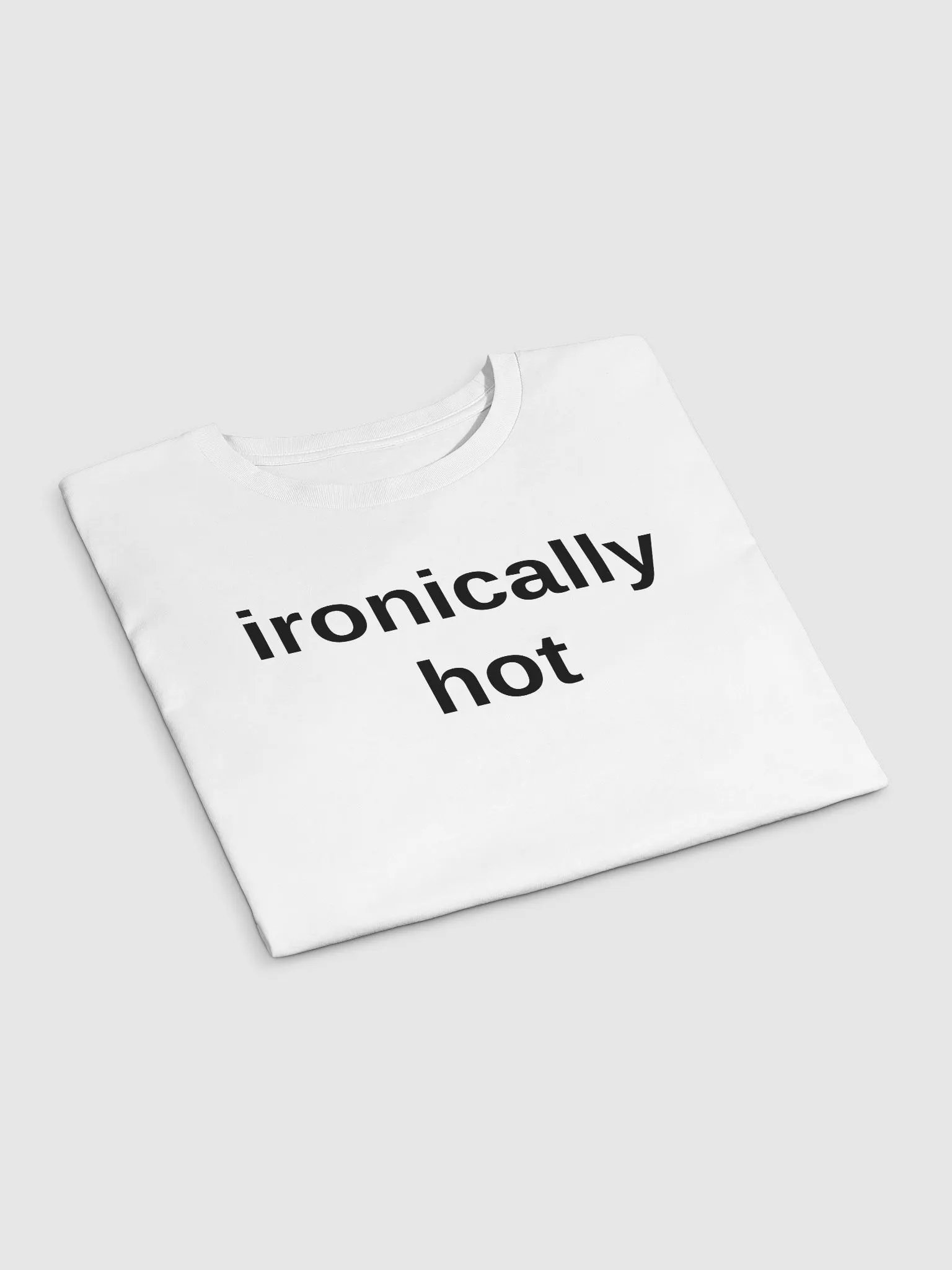 ironically hot - Premium Crop Top product image (4)