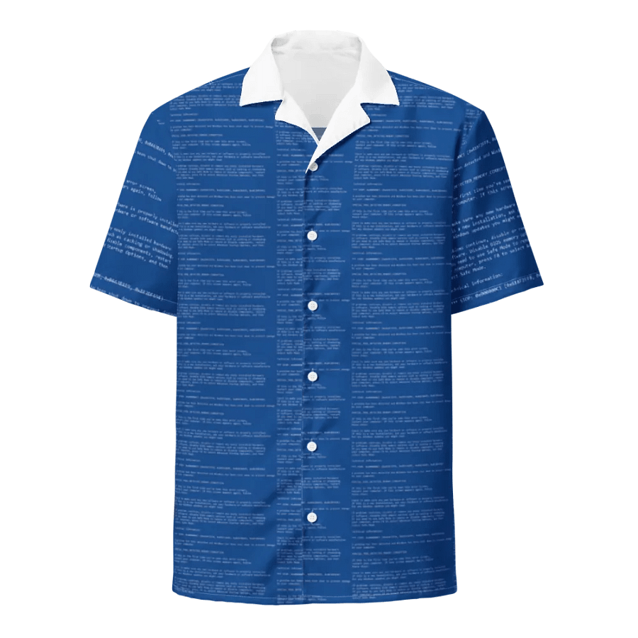 BSOD - Hawaiian Shirt product image (1)