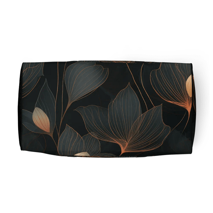 Golden Botanical Elegance Duffle Bag product image (2)