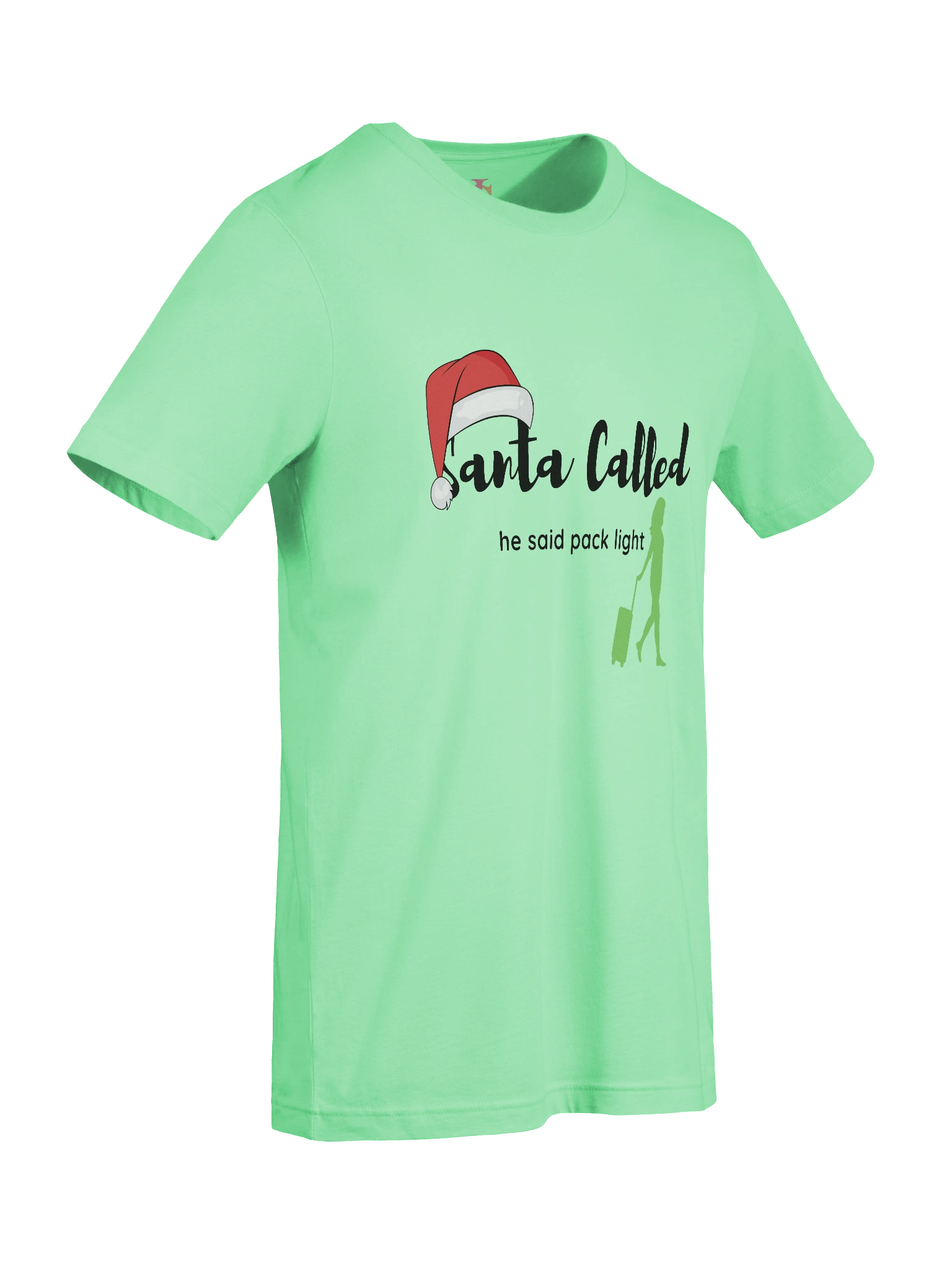 Santa Called Lightweight Tee product image (10)