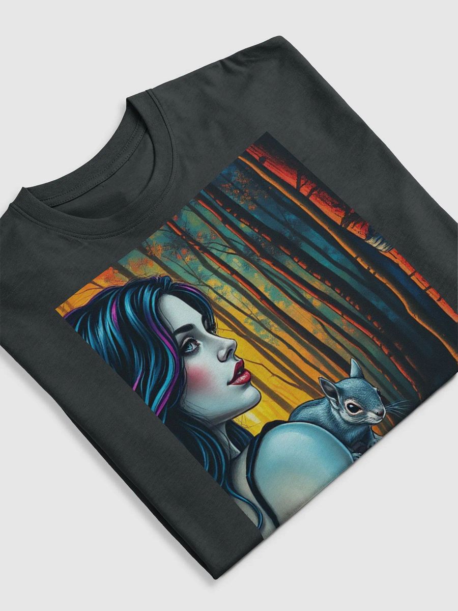 Just a girl and her squirrel. Super soft and comfy tee product image (5)