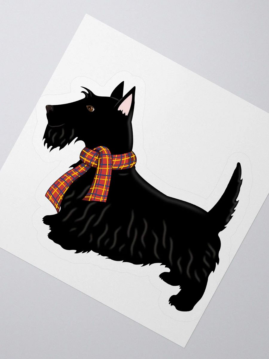 Black Scottie Sticker product image (10)