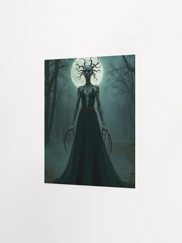 Moonlit Forest Witch Poster product image (9)