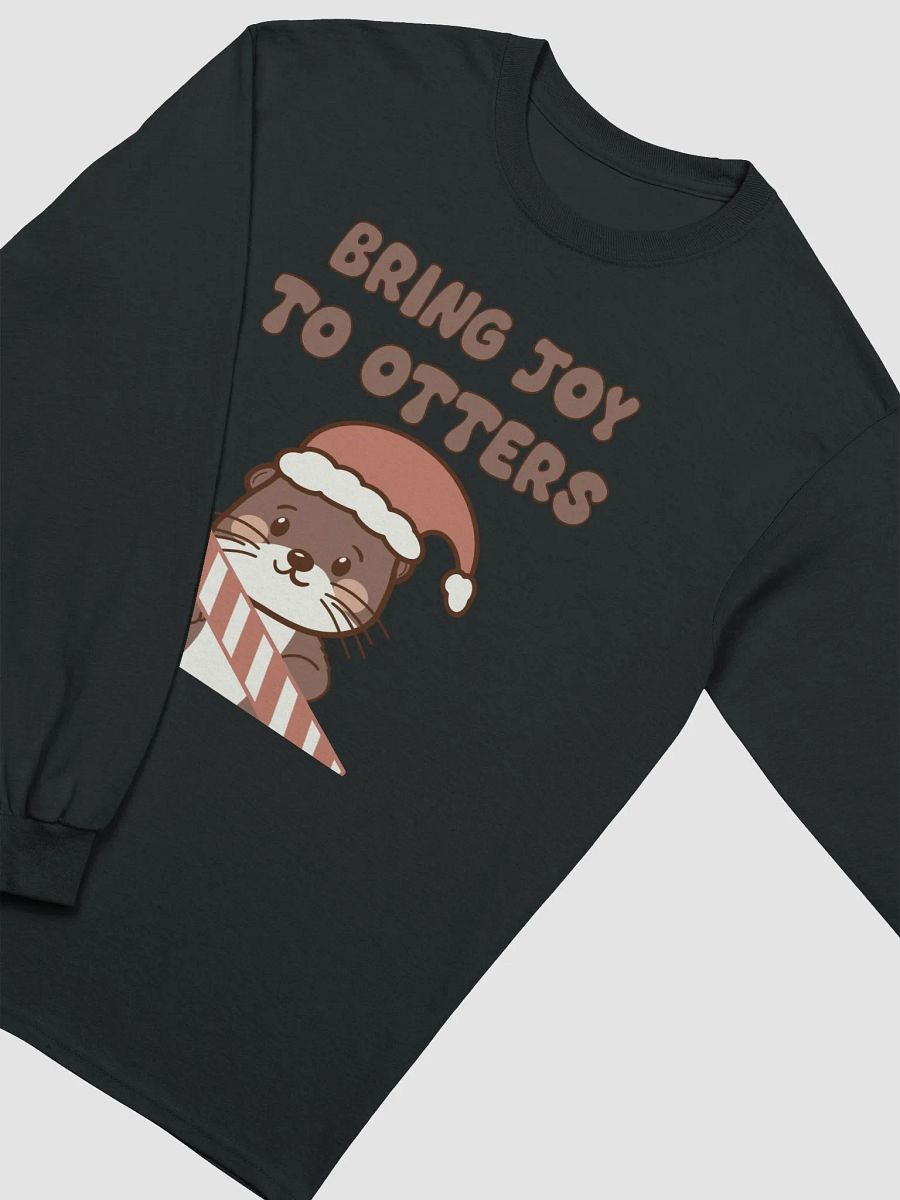 Festive Otter Long Sleeve Tee product image (12)