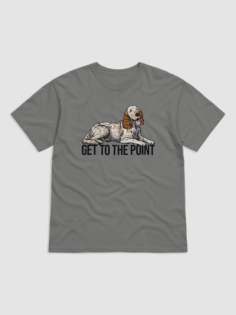 Get to the Point T-Shirt of an English Setter (Orange) | Funny T-Shirt for English Setter Paw-rents product image (14)