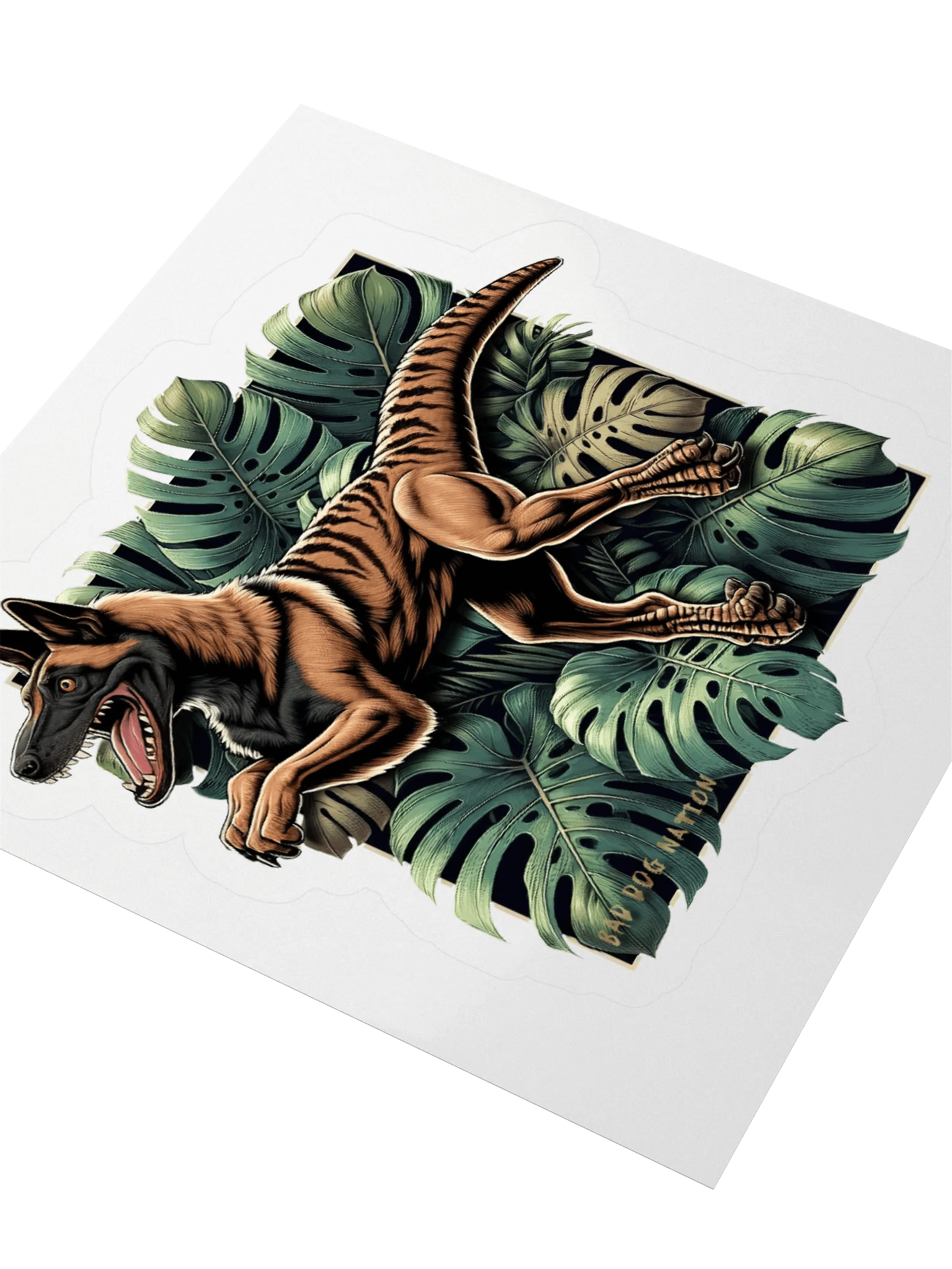 Velociraptor Dutch Shepherd K9 Sticker product image (3)