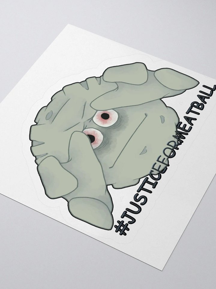 Justice for Meatball Stickers product image (3)