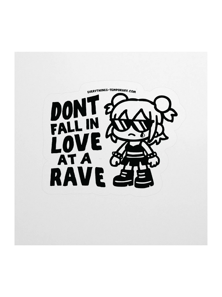 Rave Love Sticker product image (1)