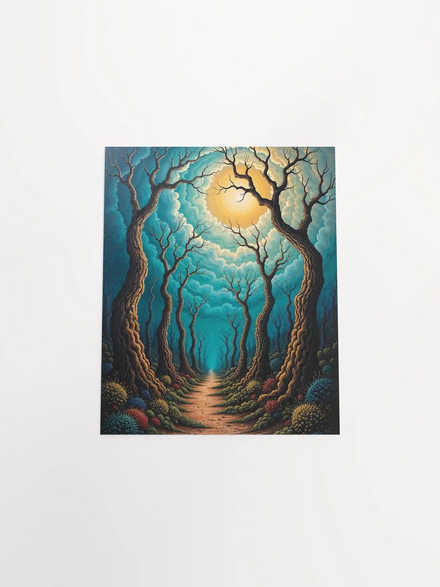 Surreal Forest Path Matte Poster product image (13)