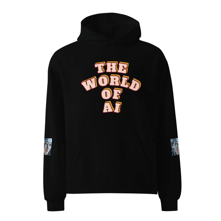 AI Wonderland Oversized Hoodie product image (1)