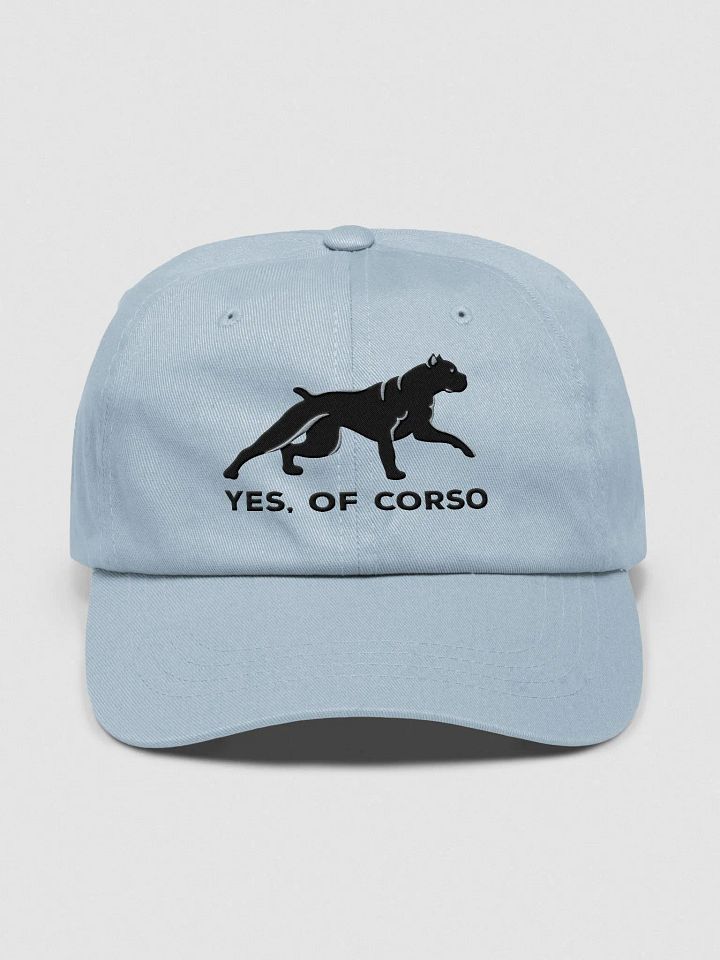 Yes, Of Corso Classic Dad Hat(Embroidered) of a Cane Corso(Black) product image (17)