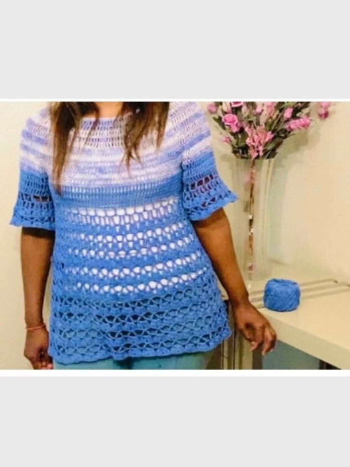 Crochet Summer Top Written Pattern product image (2)