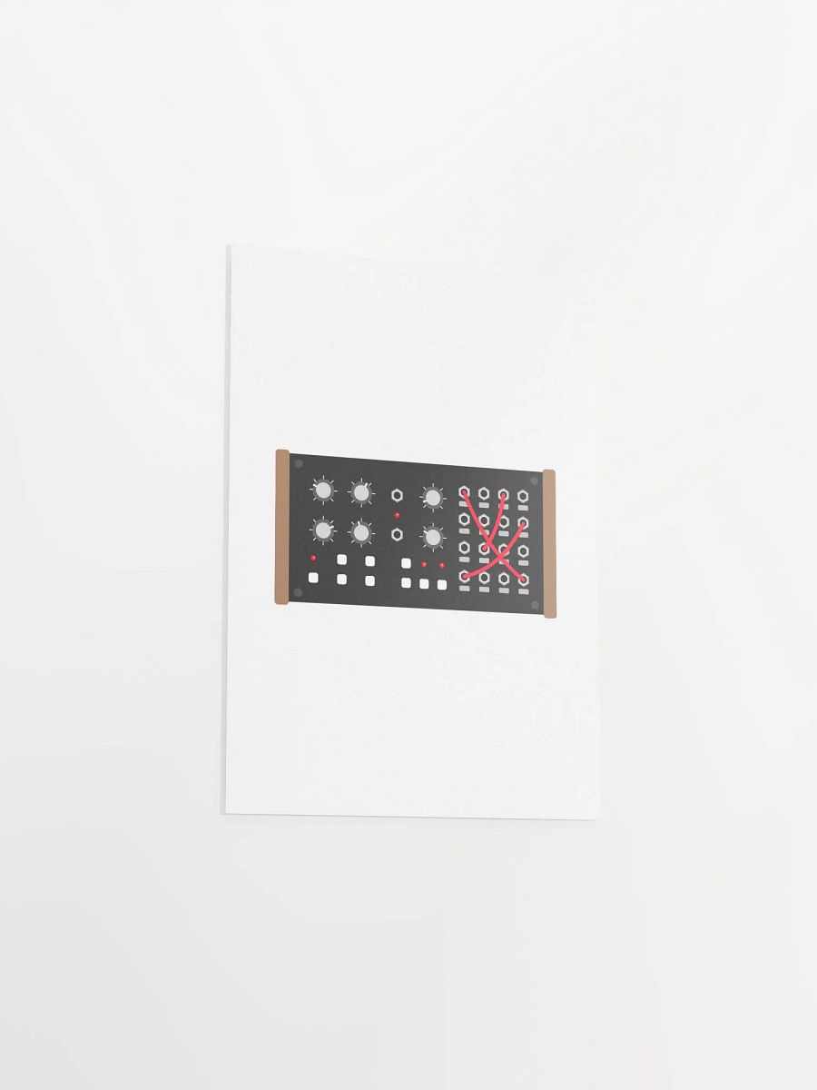 Semi-modular Analog Synth Print product image (34)