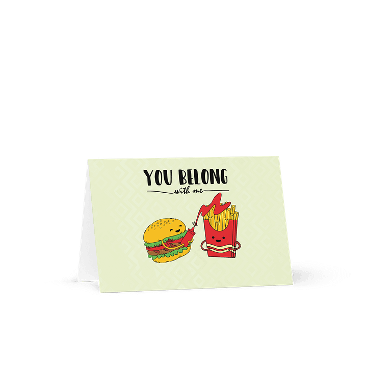 You belong with me Greeting Card product image (1)