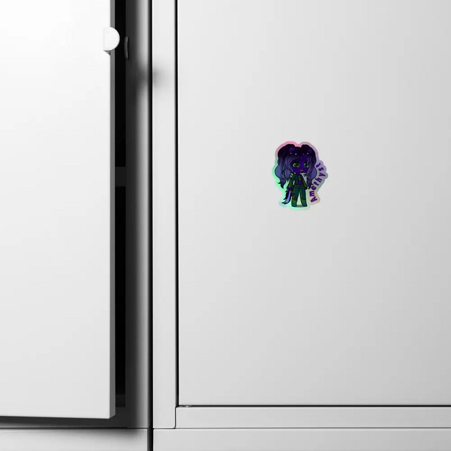 Amethyst - Shadow Unicorns - rainbow sticker product image (4)