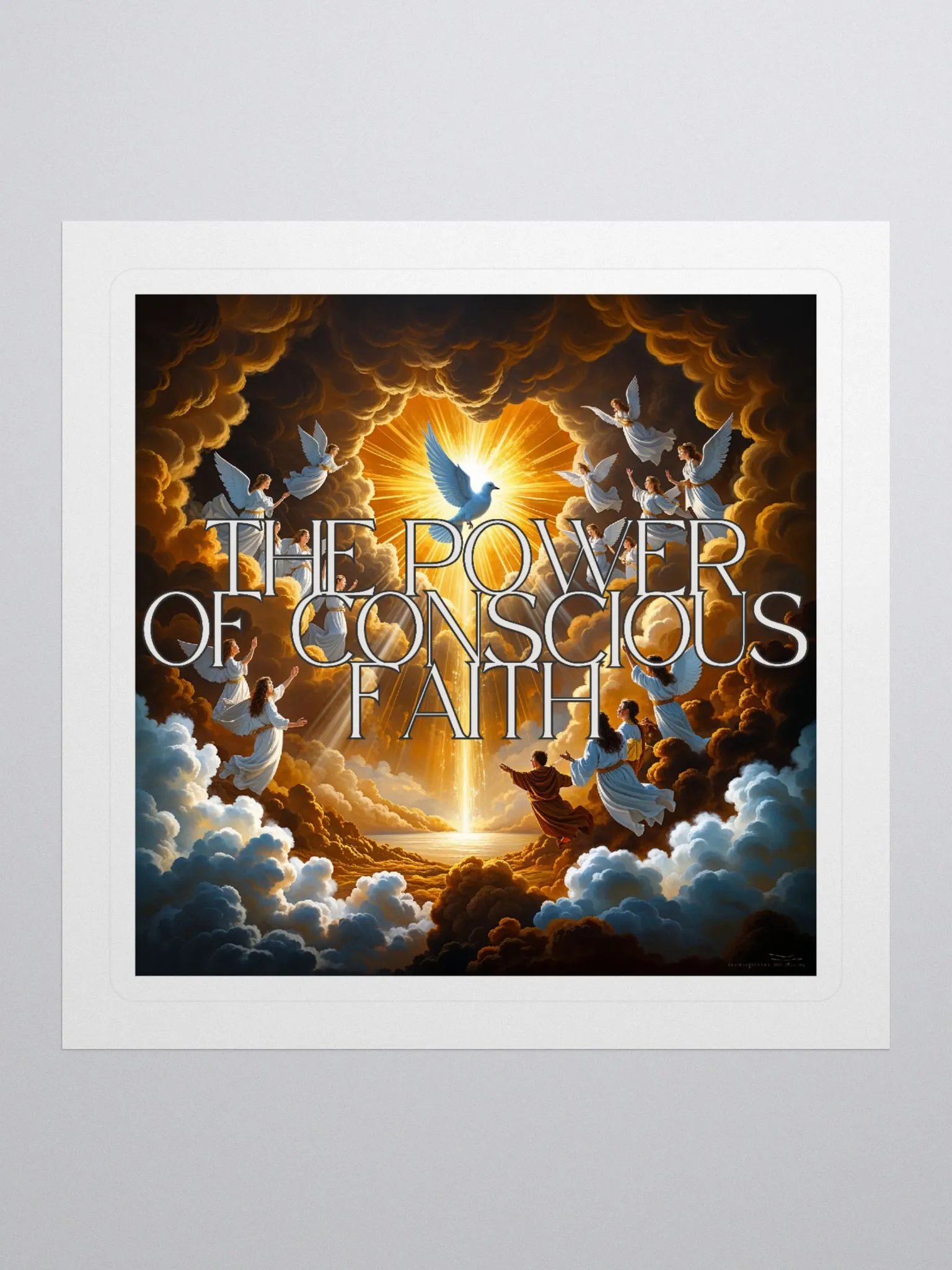 Divine Illumination Fine Art Sticker product image (1)
