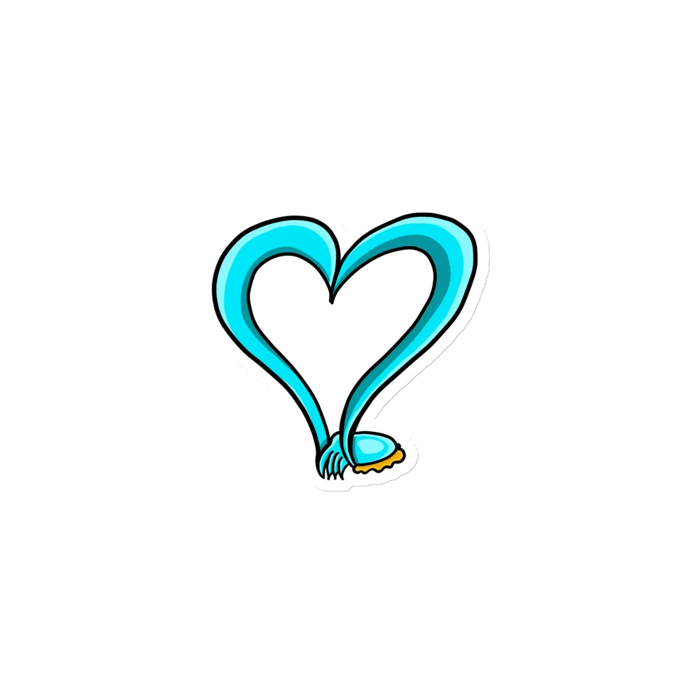 Tentacle Heart Magnet product image (1)