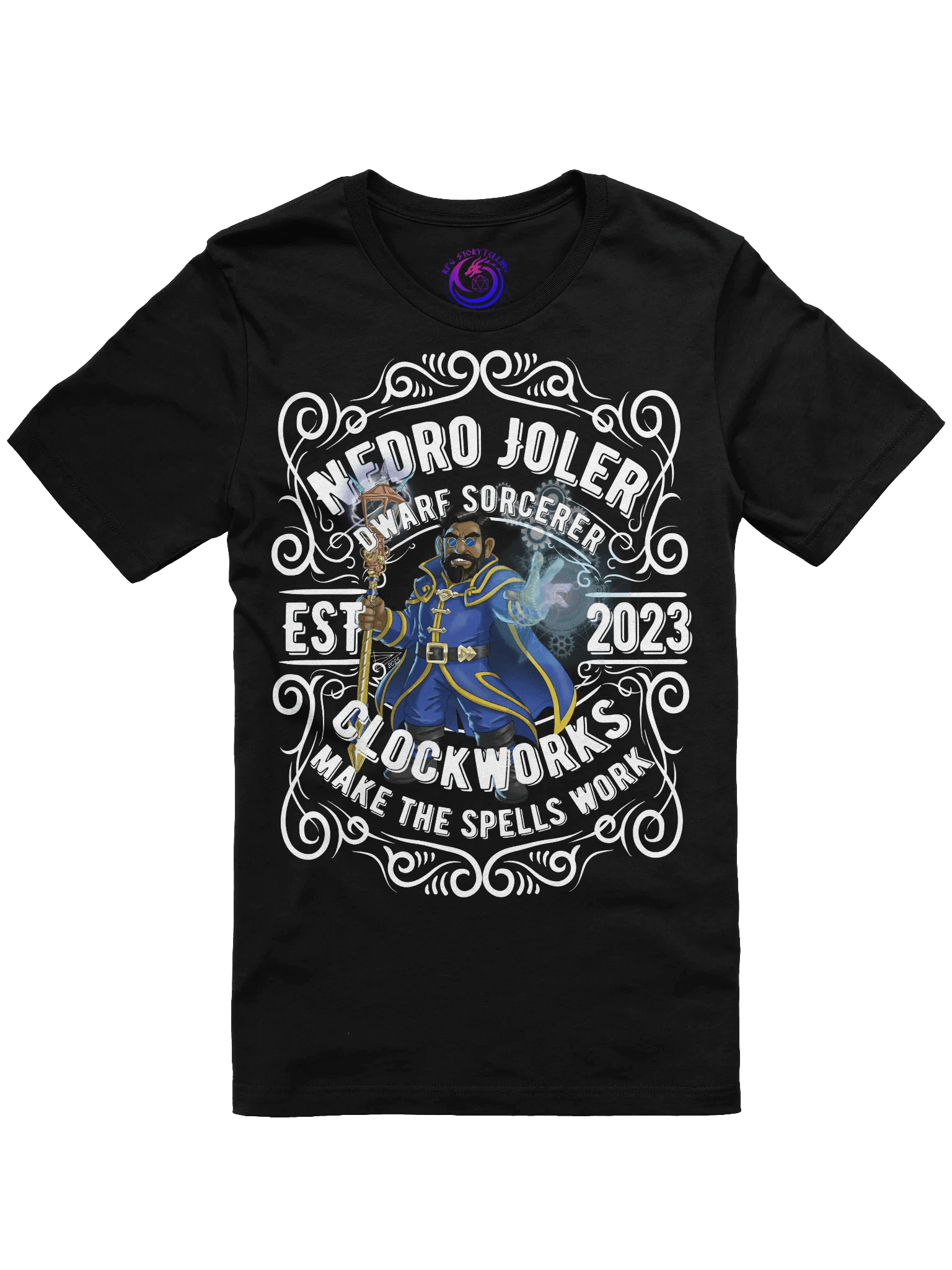Clockwork Spells - Nedro | T-Shirt product image (8)