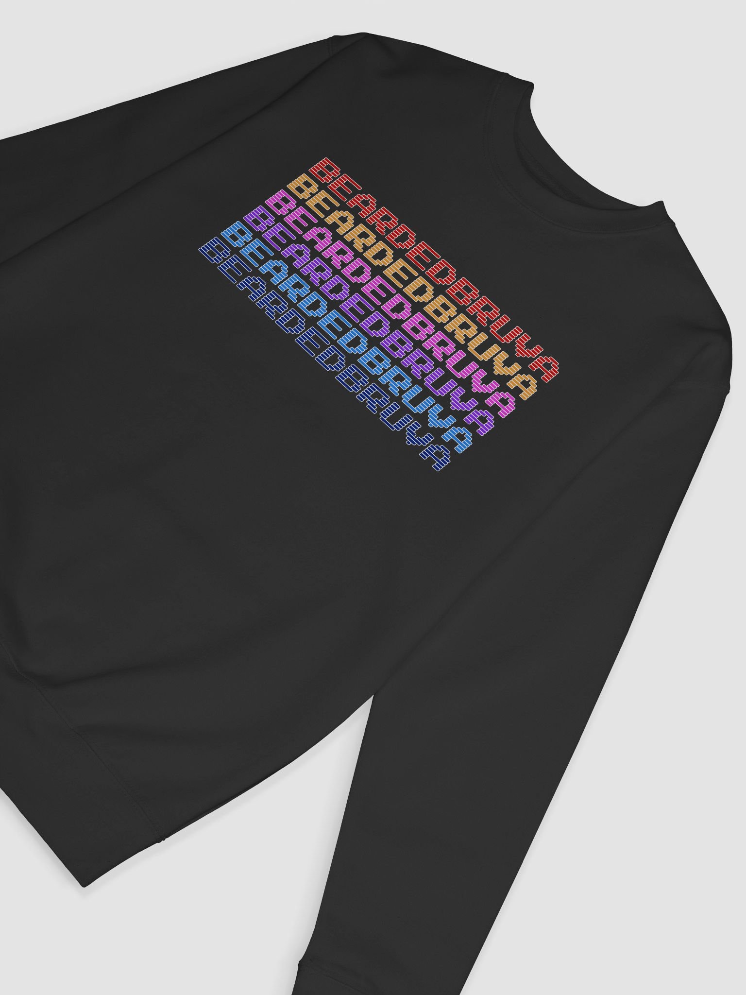 BeardedBruva Color Grid Sweatshirt product image (38)