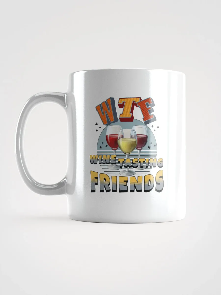 WTF Wine Tasting Friends Mug product image (1)