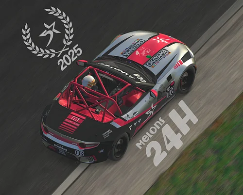 Winner of the Melons 24H 2025 in the MX5 🏆

What a race…. 24 hours of chaos, strategy, and flawless teamwork.
We started P2, ...