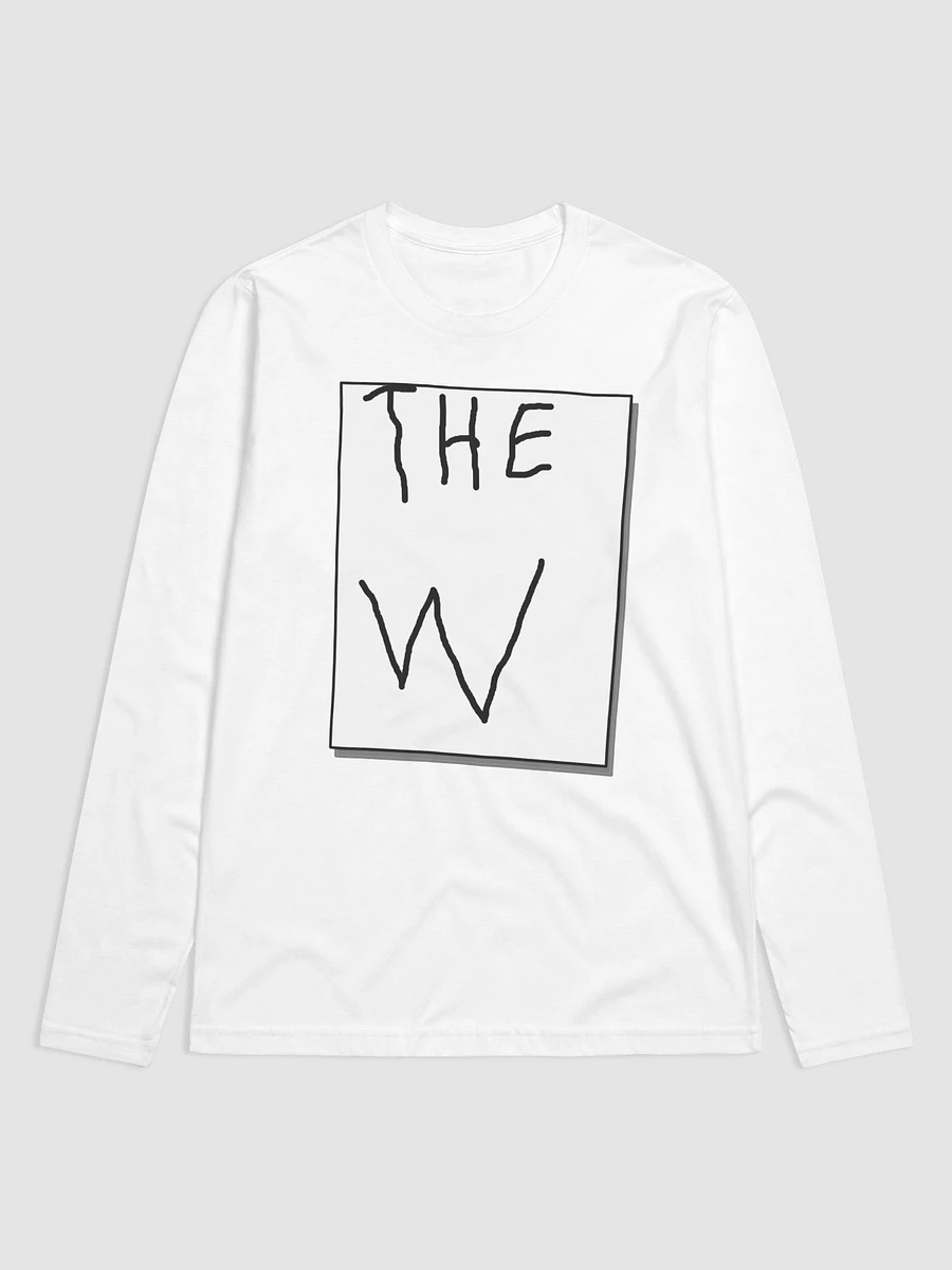 The W Premium (Next Level Premium Fitted Long Sleeve Crew) product image (2)