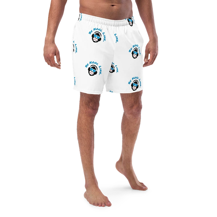 Tech Icon All-Over Print Swim Trunks product image (1)