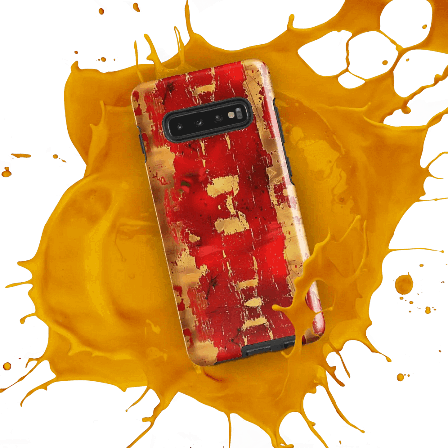 Ethereal Red and Gold Samsung® Case product image (53)