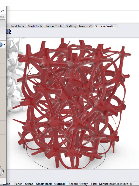 3d Voronoi Parametric Facade Design Grasshopper Rhino Files Download product image (1)