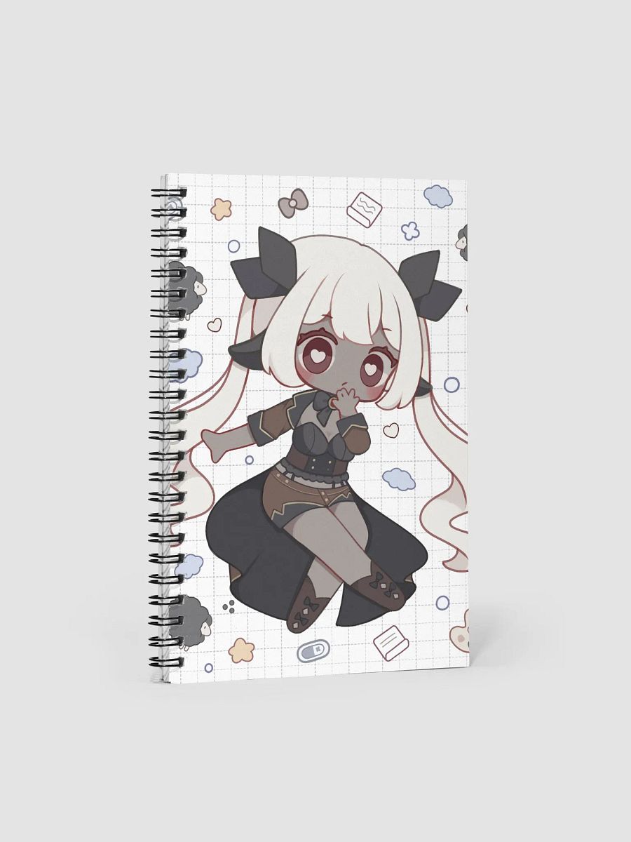 Chibi Lila Doodle Spiral NoteBook product image (3)