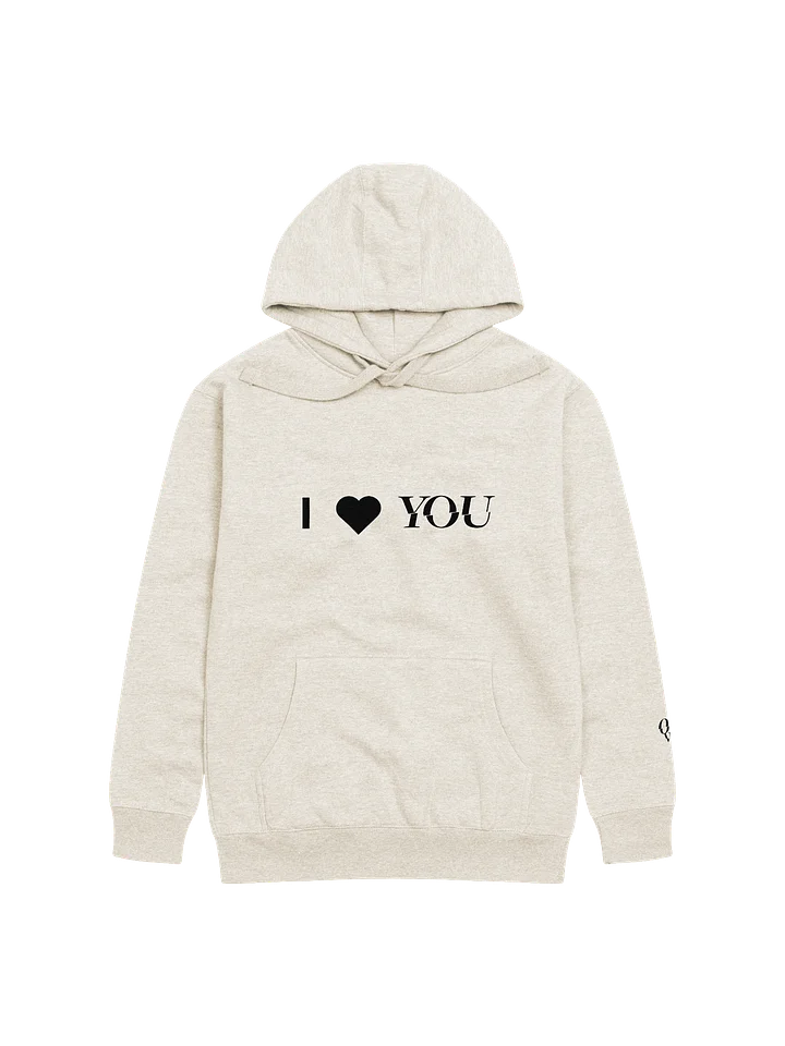 "I heart YOU" Hoodie light product image (1)