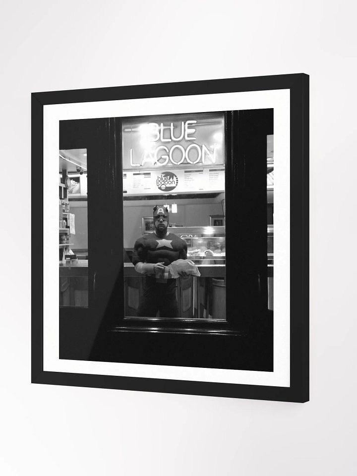 Framed Square Print - Superhero product image (2)