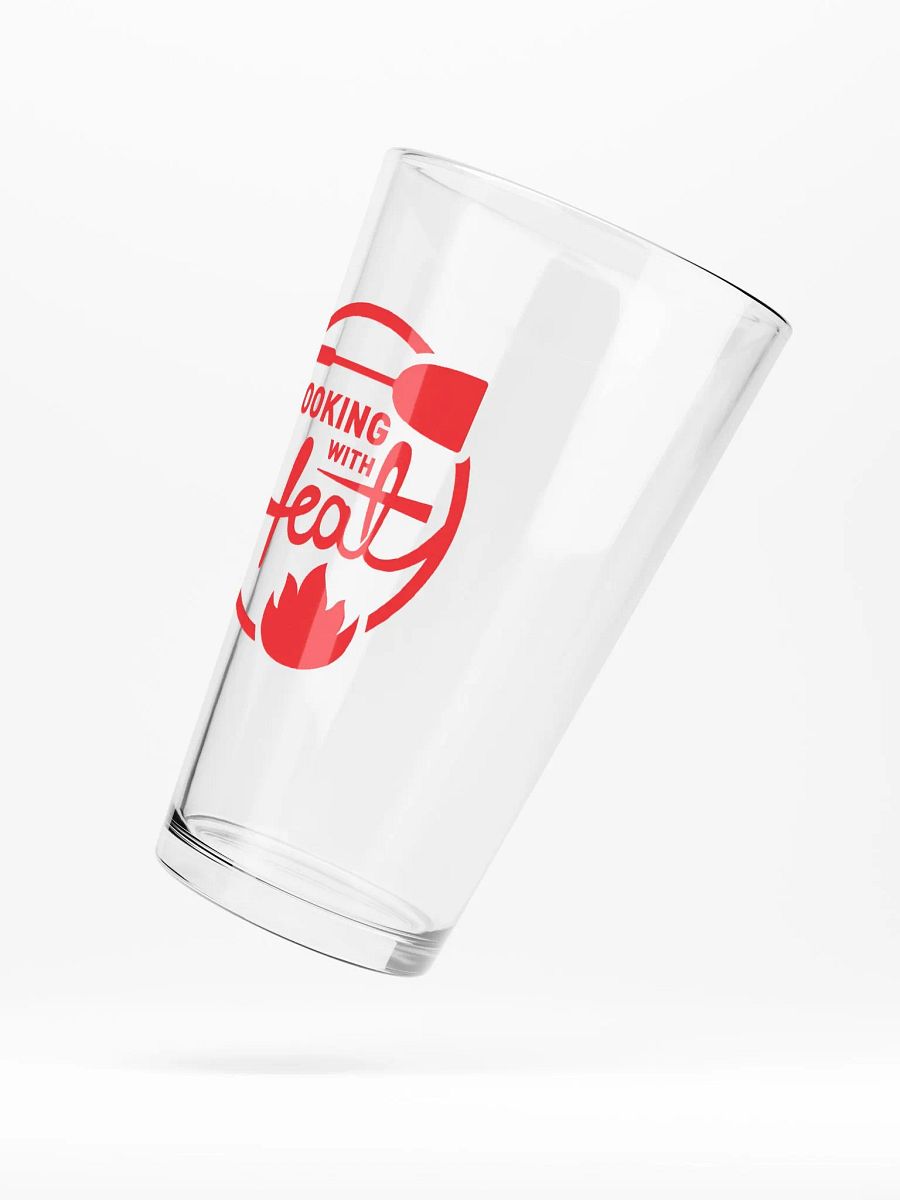 Cooking With Heat Pint Glass product image (5)