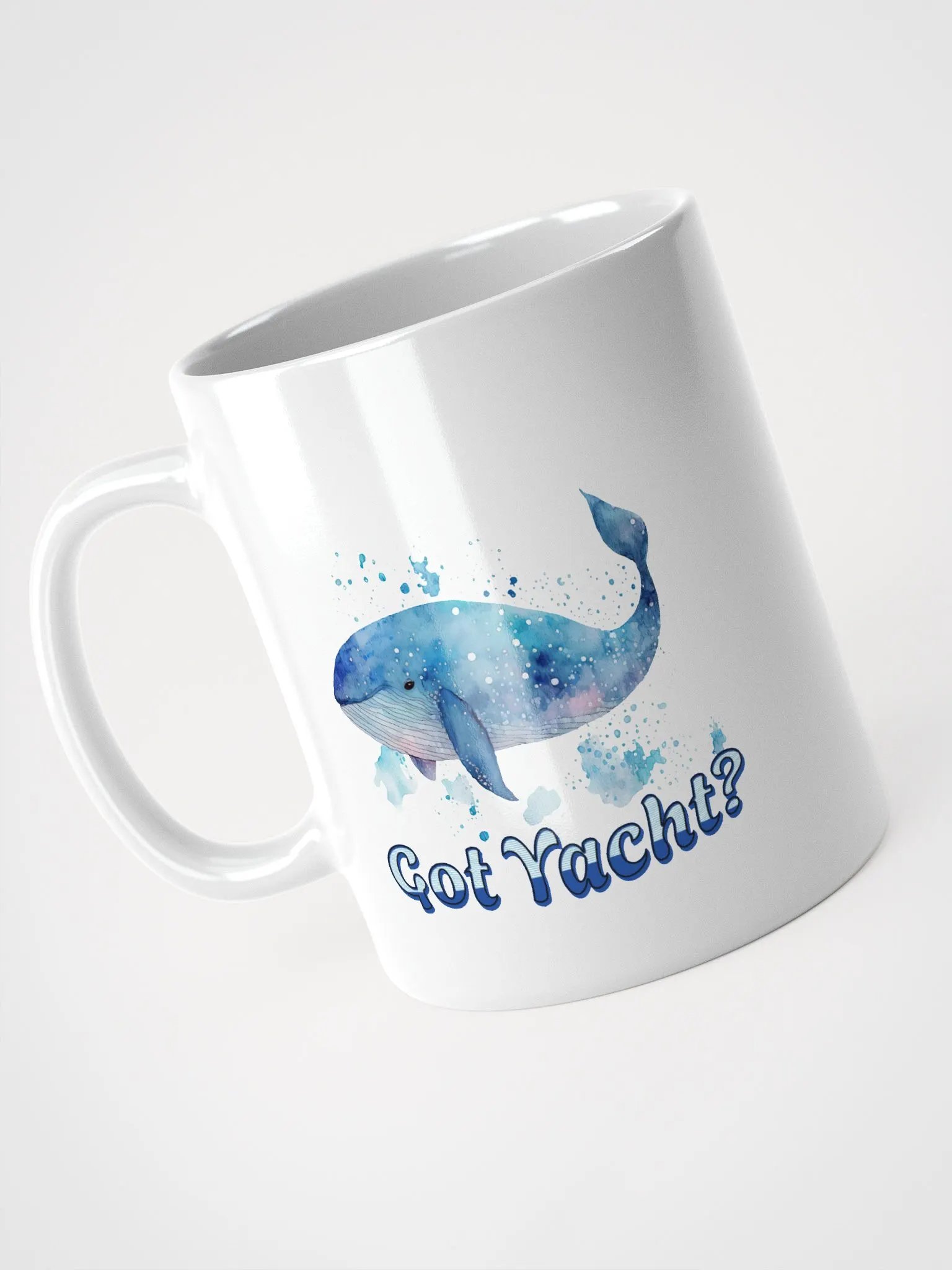 Comic Whale 'Got Yacht?' Mug product image (3)
