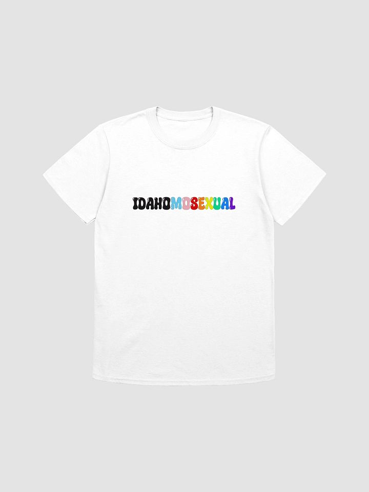 "IDAHOMOSEXUAL" light t-shirt product image (1)