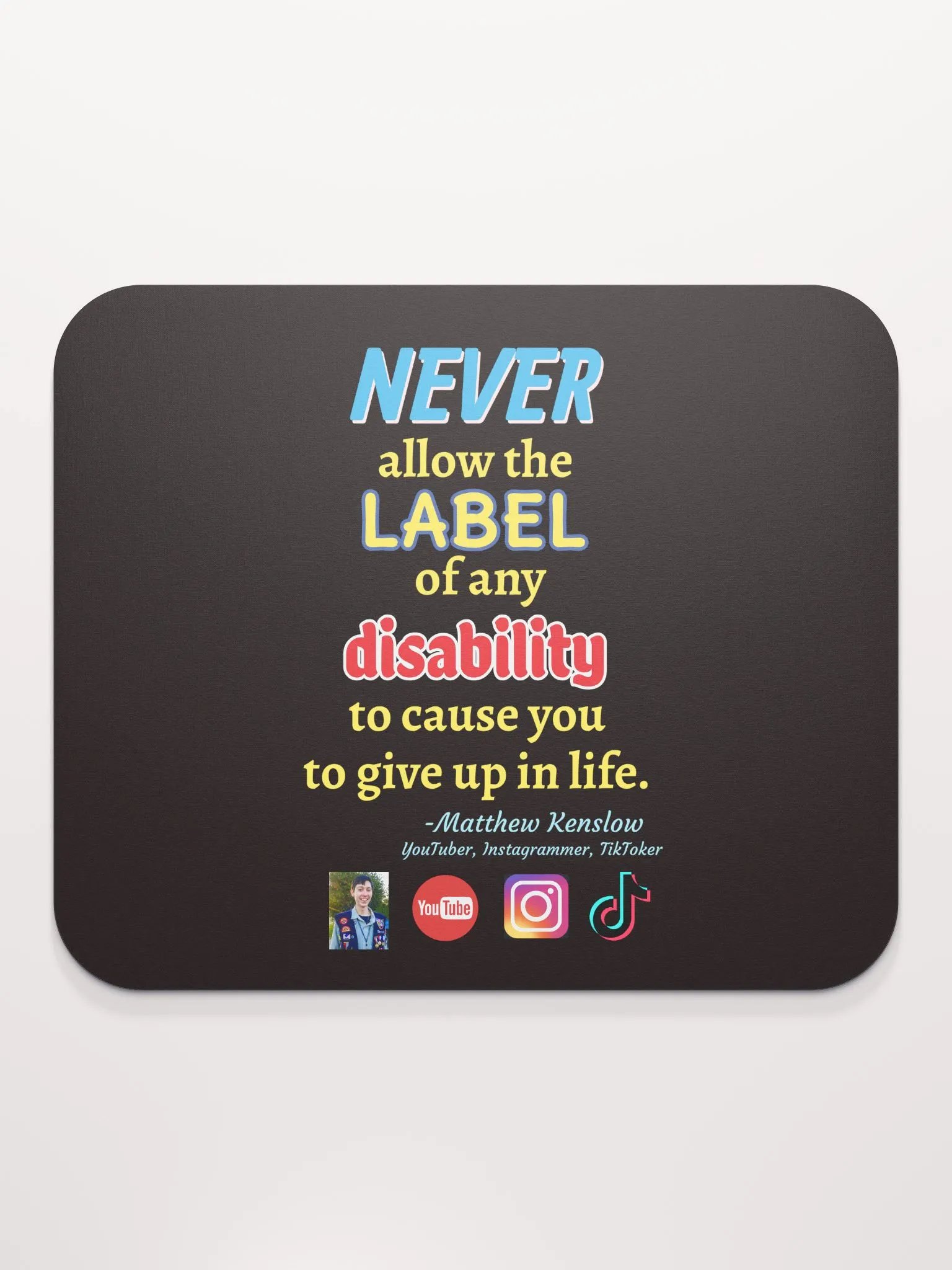 Mouse Pad [Quote 3] product image (3)