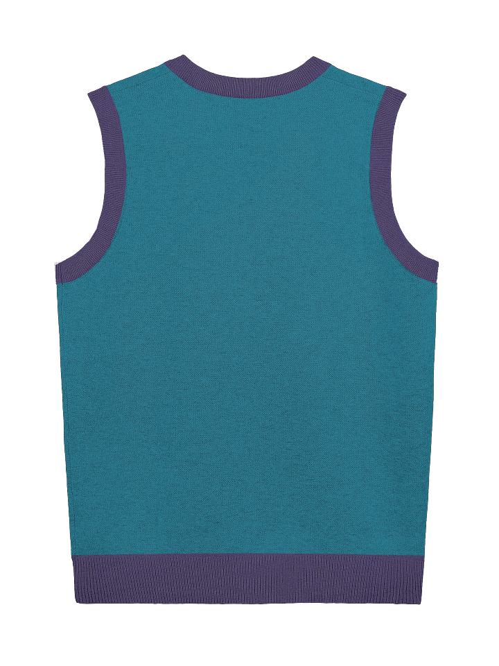 Teal Oshi Mark Vest product image (2)