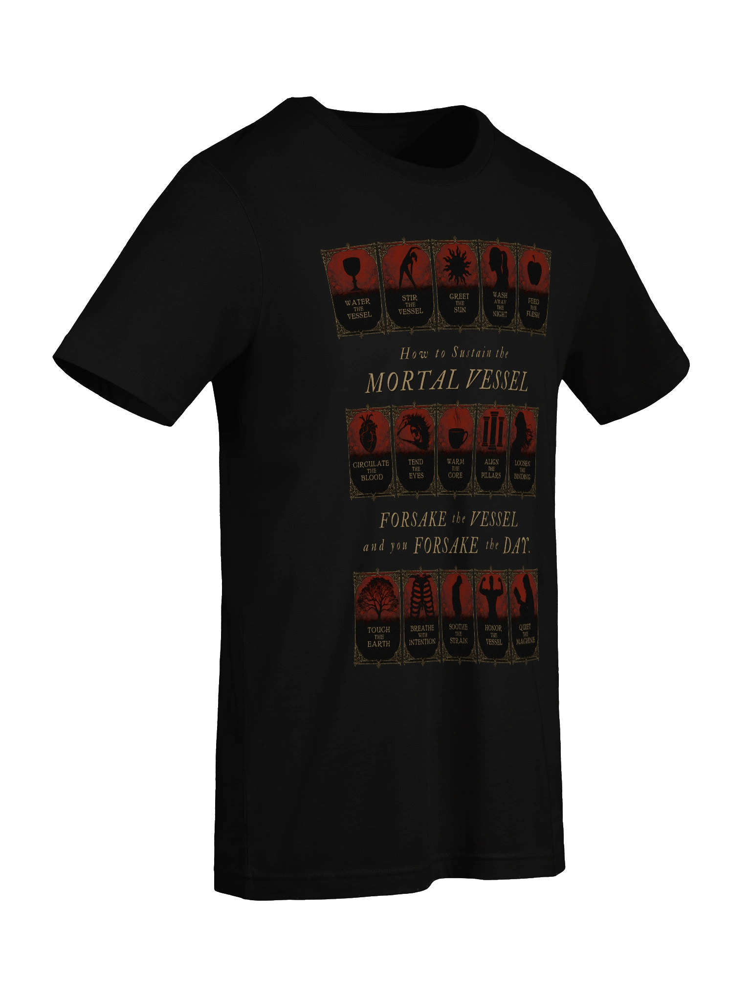 How to Sustain the Mortal Vessel Daily Quest T-shirt product image (9)