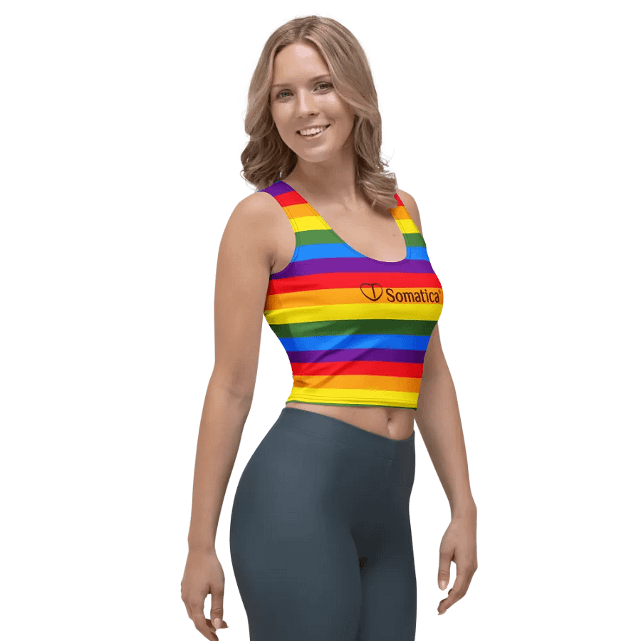 Somatica Rainbow Crop Top Tank Top product image (4)