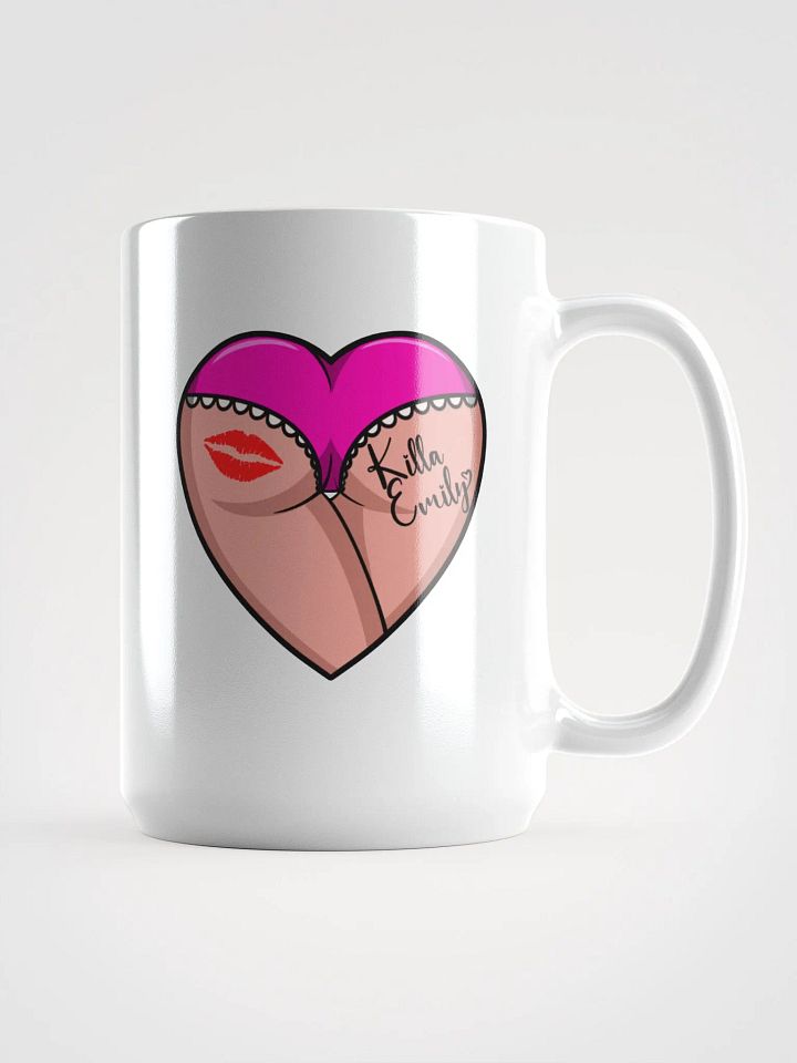 PINK HEART BUTT COFFEE CUP product image (1)