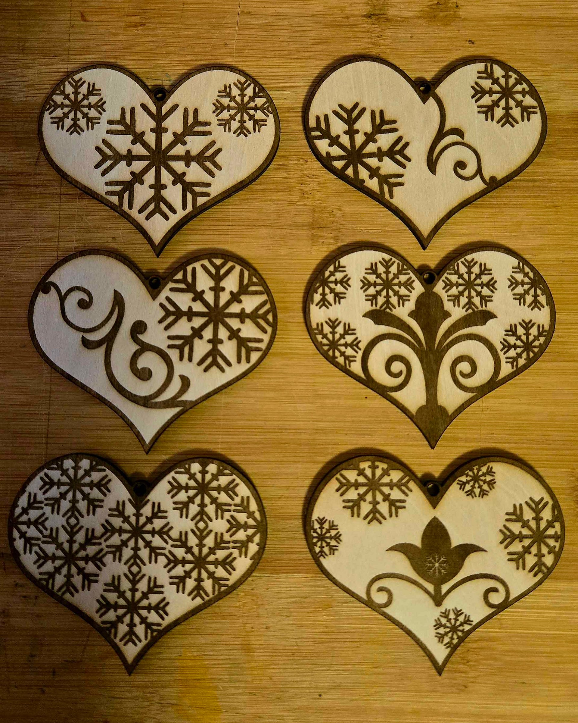 Heart Ornament 1-6 product image (1)