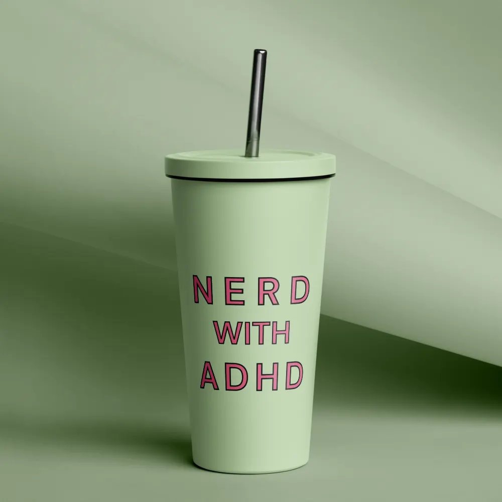 Nerd With ADHD Insulated Tumbler product image (12)
