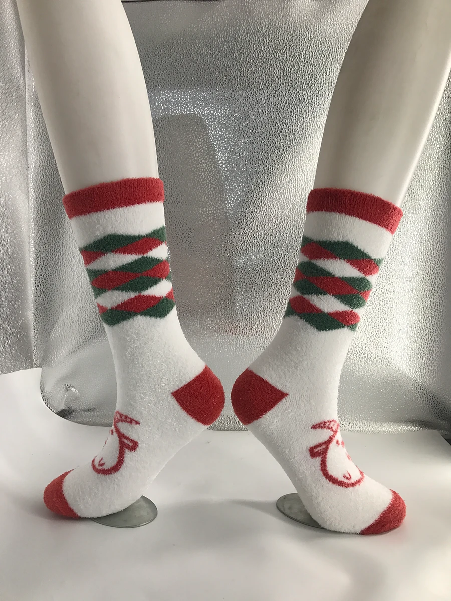 Fuzzy Holiday Goat Socks product image (2)