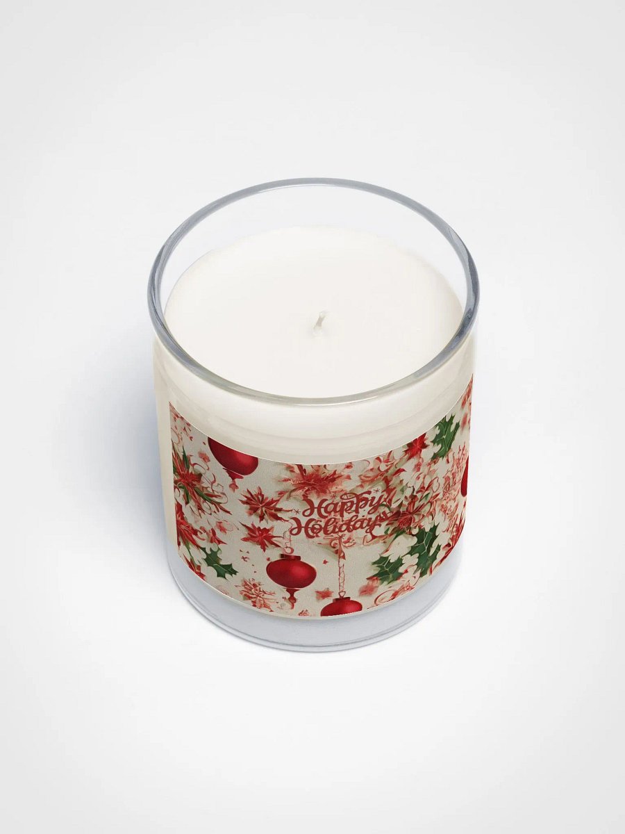 Festive Holiday Soy Wax Candle gift for friends moms colleagues product image (3)